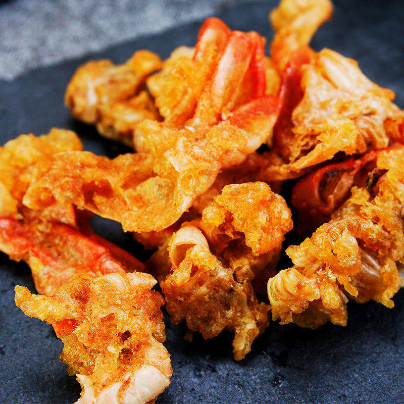 香辣蟹即食小螃蟹炸酥脆蟹网红休闲食品小吃海鲜麻辣味零食36g/袋