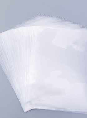 l型文件夹定制透明文件袋单片夹单页A4文件套二页插页袋塑料办公用品资料夹E310临时文件收纳L夹合同档案分类