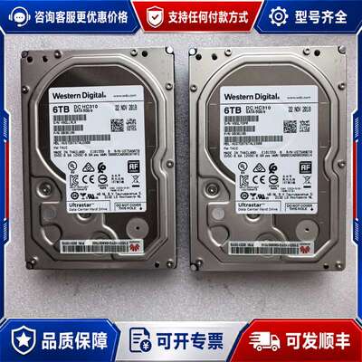 议价02311DYQ 西数 6T SATA HC310 HUS可维修