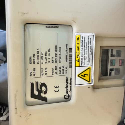 议价科比F5变频器22F5M1R-YC1A可维修