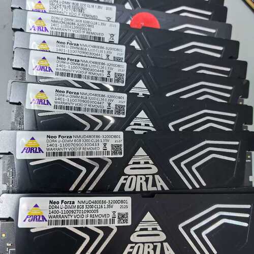 议价Neo Forza DDR4 U-DIMM 8GB 3200可维修