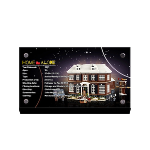 lightyourbricks适用于乐高积木模型21330小鬼当家亚克力展示铭牌