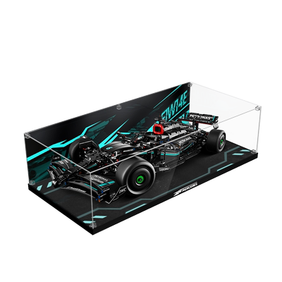 乐一百适用F1系列奔驰42171梅赛德斯AMG F1赛车亚克力展示盒