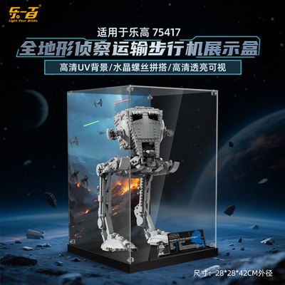 适用75417运输步行机展示盒