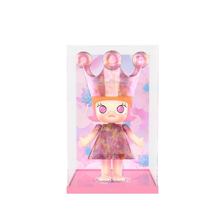 LYB乐一百适用泡泡玛特穆夏MOLLY蜷川实花400%潮玩亚克力展示盒