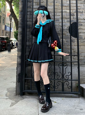 零度旋律/零度句号原创jk水手服长袖正版校供制服日系学院风套装