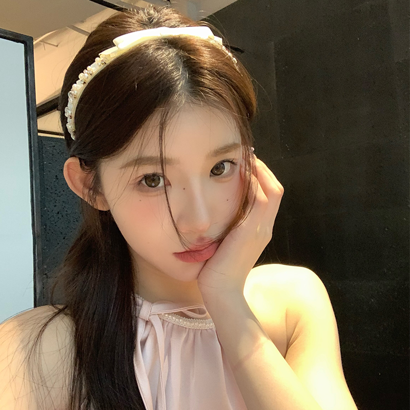 千金大小姐重工蝴蝶结发箍