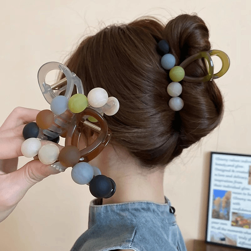 亚克力中号球球抓夹女小众高级感鲨鱼夹早春发夹女后脑勺百搭头饰,饰品/流行首饰/时尚饰品新,发饰,淘宝优惠券,粉丝福利购,淘宝优惠卷