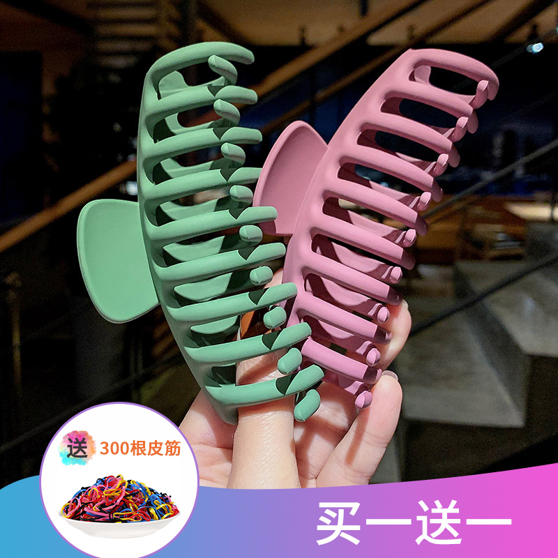 发卡多大号洗澡抓夹亚克力鲨鱼