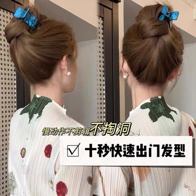 比大抓夹能抓~发夹后脑勺抓夹女2024新款高级感发量多鲨鱼夹头饰