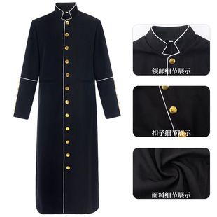 神父牧师圣诞节凯撒大帝话剧服装 COS儿童修女圣母玛利亚演出衣服
