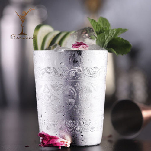 鸡尾酒杯吉尔生活刻花鸡尾酒杯