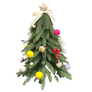 ins桌面圣诞树装饰摆件可爱仿真诺贝松商场礼物氛围创意拍照道具