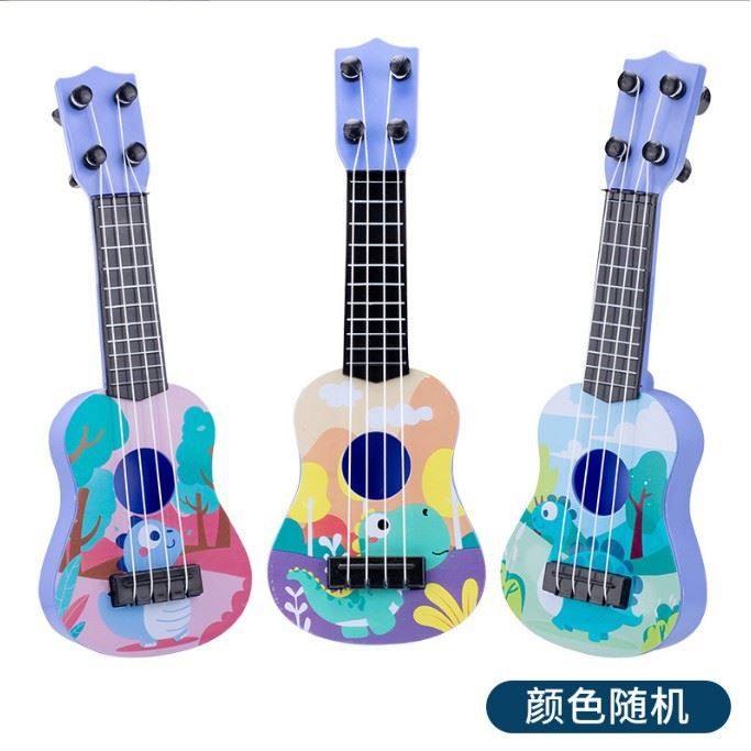 跨境尤克里里小吉他模型 儿童玩具音乐启蒙乐器 迷你四弦吉它