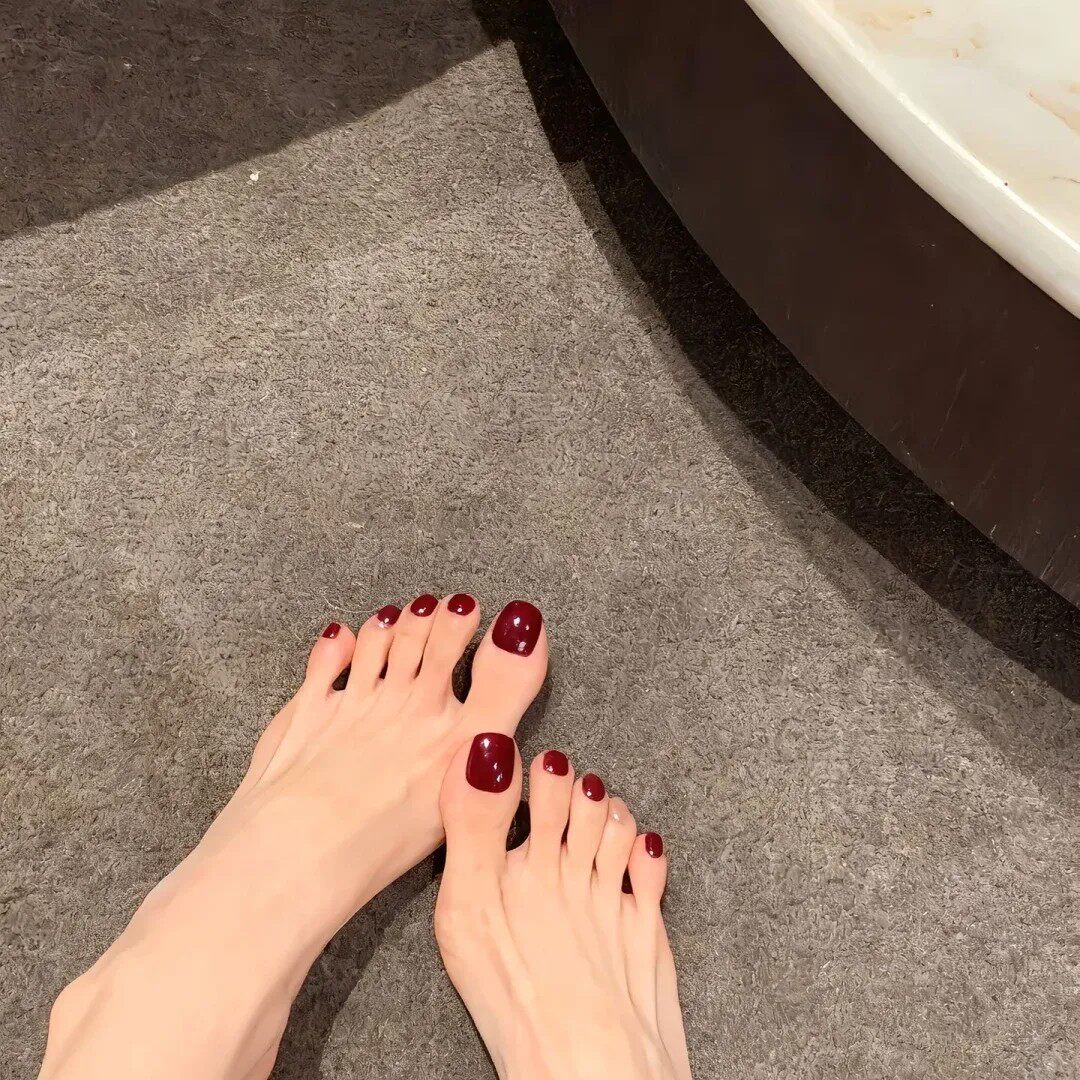 春夏新款美甲高级感短款脚趾甲穿穿戴甲/甲片