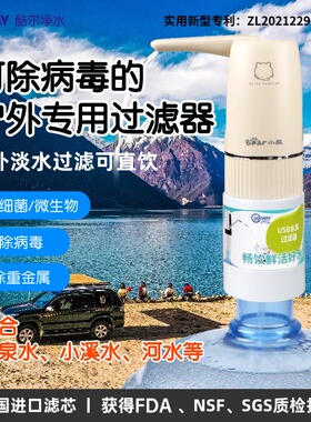 酷尔户外水泵过滤器除菌去病毒
