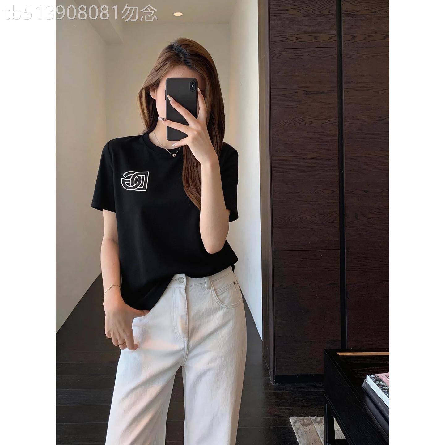 韩国莱赛尔天丝棉时尚字母印花大码短袖T恤女胖mm显瘦宽松上衣夏
