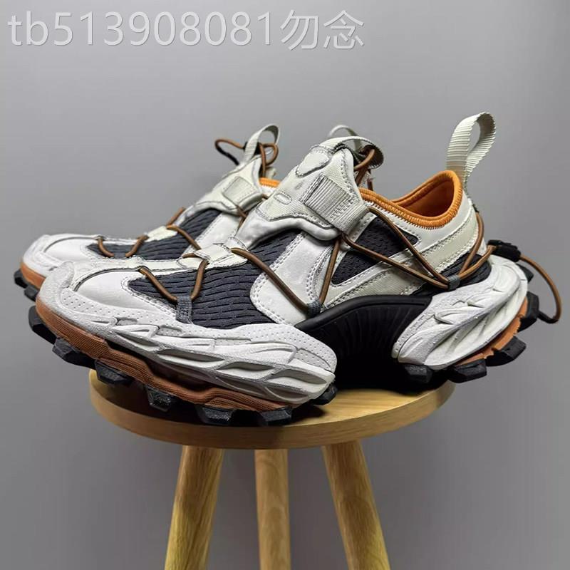 【港澳总裁版】巴黎炸街18XL老爹鞋男女机能风户外厚底登山运动鞋