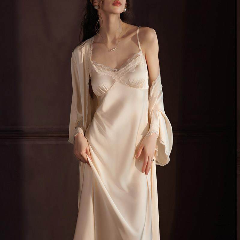私房夫人带胸垫性感睡衣裤套组女真丝蕾丝吊带睡裙睡袍家居服可外,女士内衣/男士内衣/家居服,睡衣/家居服套装,淘宝优惠券,粉丝福利购,淘宝优惠卷