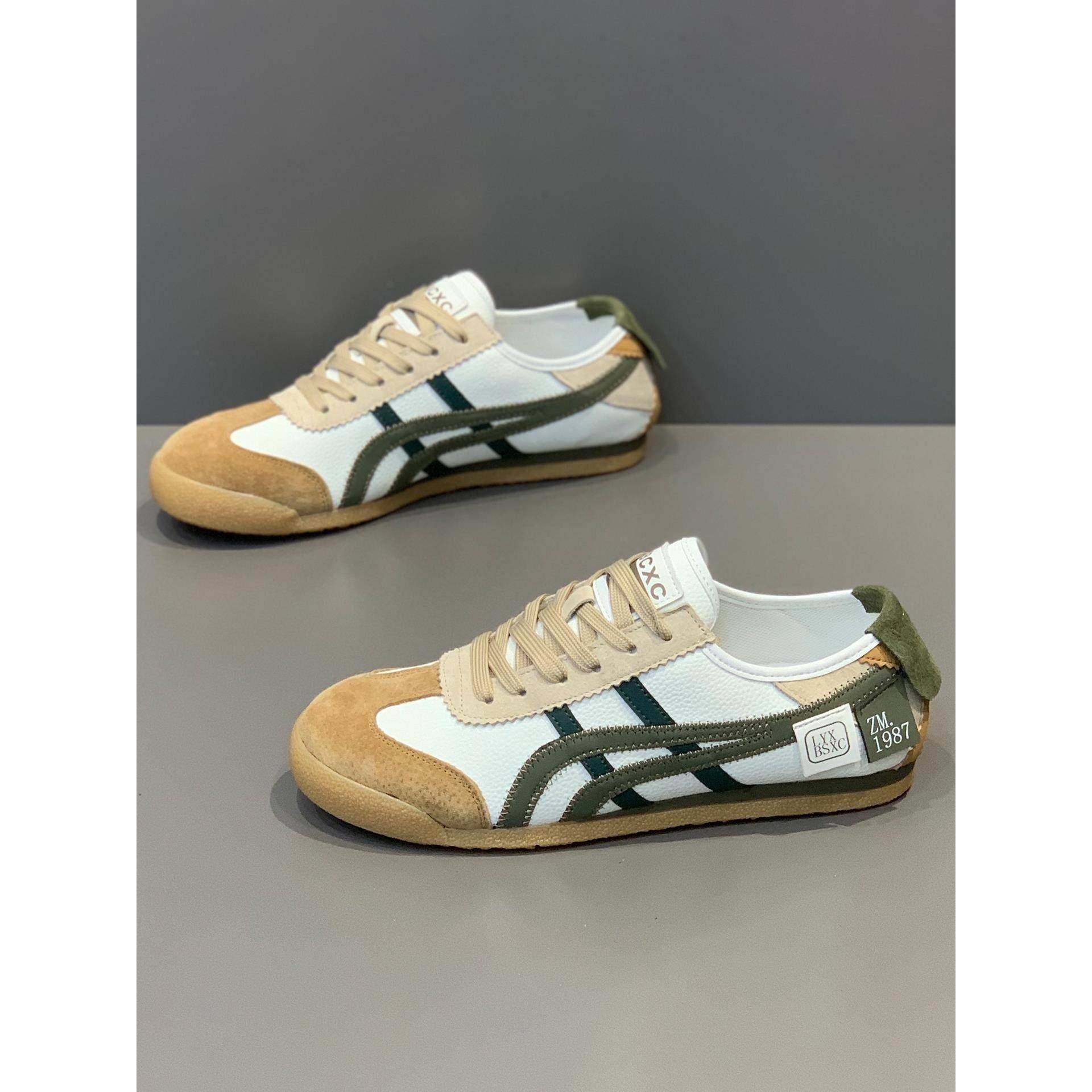 男鞋冬季2025新款透气休闲板鞋潮流百搭轻便德训鞋软底覆古阿甘鞋,流行男鞋,德训鞋,淘宝优惠券,粉丝福利购,淘宝优惠卷