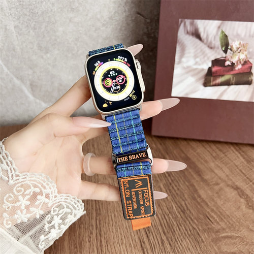 果手表10尼龙表带iwatchultra2