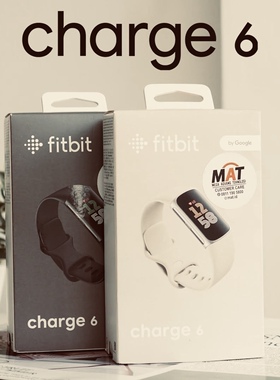 美国直邮fitbit手环charge 6运动智能血压心率监测手表 健康睡眠