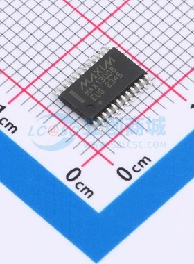 模数转换芯片ADC MAX1300BEUG+T TSSOP-24 MAXIM(美信) 原装正品
