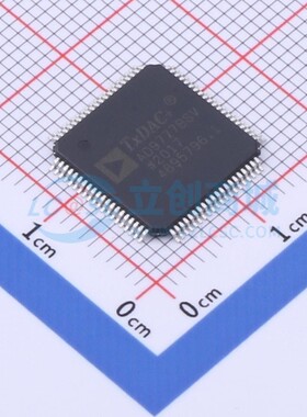 数模转换芯片 AD9777BSVZ TQFP-80 ADI(亚德诺) 原装正品