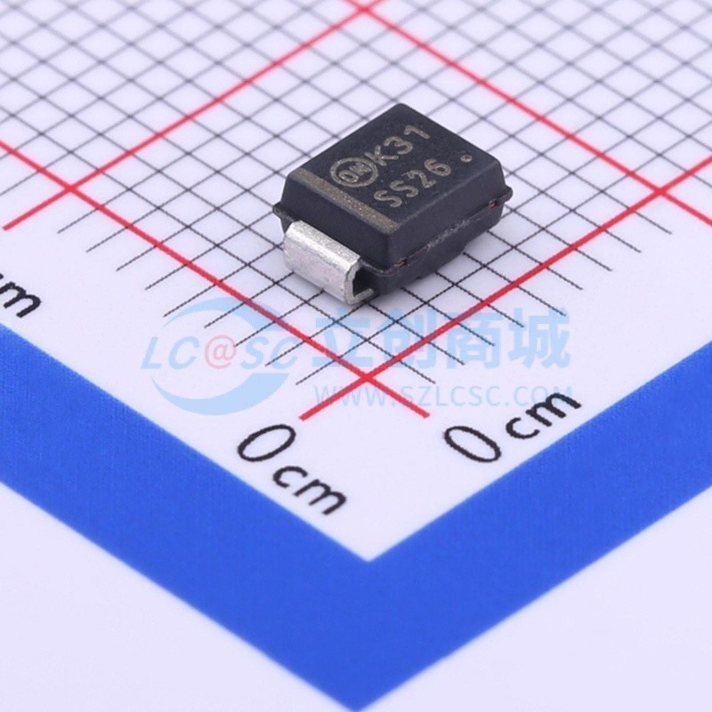 肖特基二极管 SS26T3G SMB(DO-214AA) onsemi(安森美) 原装正品