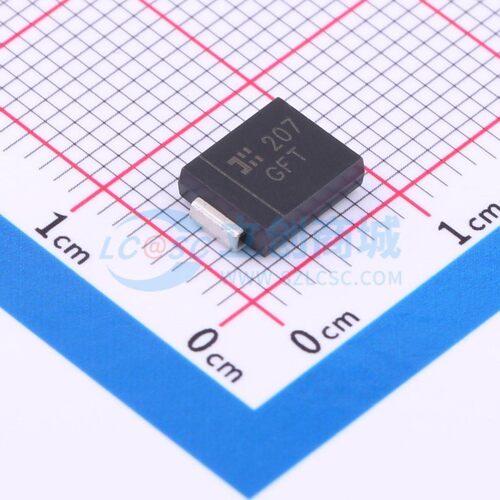 静电保护器(TVS/ESD) SMCJ43A-13-F DO-214AB DIODES(美台) 原装