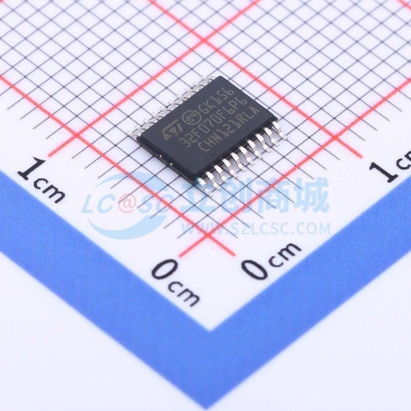 单片机(MCU/MPU/SOC) STM32F070F6P6TR TSSOP-20 ST(意法半导体)