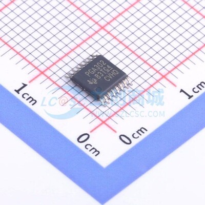 ADC/DAC芯片 PGA302EPWR TSSOP-16 TI/德州 电子元件配单原装正品