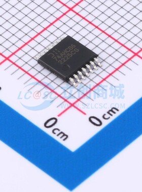 逻辑门 74AHC86T14-13 TSSOP-14 DIODES(美台) 电子元件原装正品