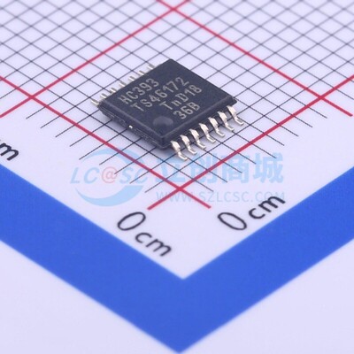 计数器/分频器 74HC393PW.118 TSSOP-14 Nexperia(安世) 原装正品