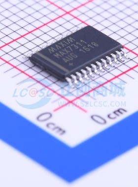 I/O扩展器 MAX7311AUG+ TSSOP-24 MAXIM(美信) 电子元件原装正品