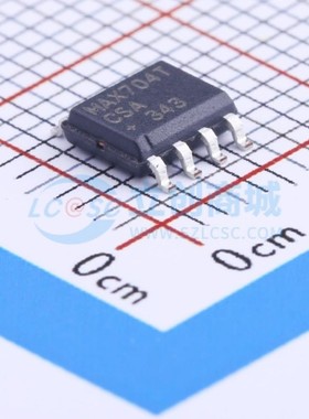 监控和复位芯片 MAX704TCSA+T SOP-8 MAXIM(美信) 电子元器件配套