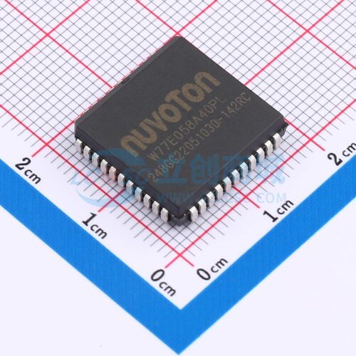 单片机(MCU/MPU/SOC) W77E058A40PL LCC-44 NUVOTON(新唐)