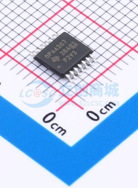 精密运放 OPA4387PWR TSSOP-14 TI/德州 电子元器件配单原装正品