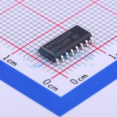 单稳态多谐振荡器 CD74HC4538M96 SOIC-16 TI/德州 电子元件配单