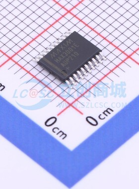 转换器/电平移位器 MAX3001EAUP+ TSSOP-20 MAXIM(美信) 原装正品