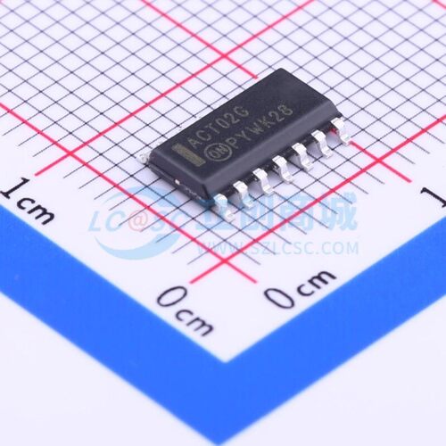 逻辑门 MC74ACT02DR2G SOIC-14 onsemi(安森美) 电子元件原装正品