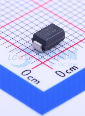 快恢复/超快恢复二极管 ES2AA-13-F SMA(DO-214AC) DIODES(美台)