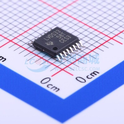 LVDS芯片 SN65LVDS33PWR TSSOP-16 TI/德州 电子元器件配单