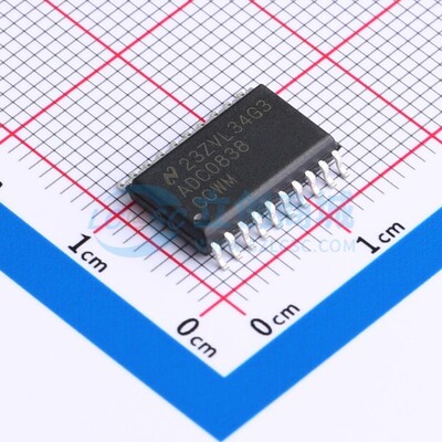 模数转换芯片ADC ADC0838CCWM/NOPB SOIC-20 TI/德州 电子元器件