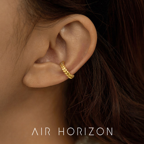AIR-HORIZON耳夹无耳洞复古麦穗