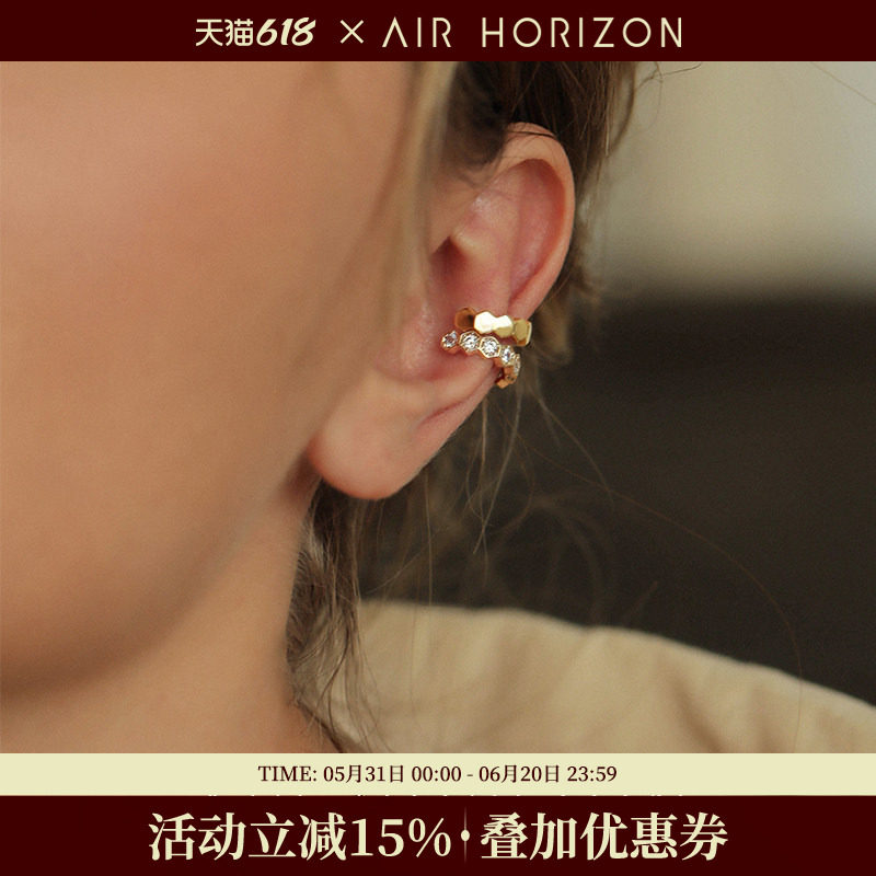 耳夹无耳洞耳环女高级感短发耳骨夹复古耳挂气质轻奢独特新款耳饰