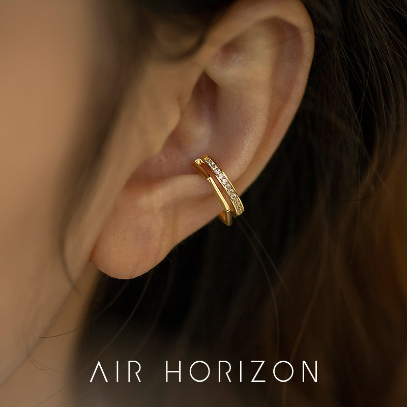 AIR-HORIZON耳夹小众无耳洞女图片