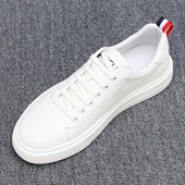 真皮透气小白鞋 一脚蹬男鞋 日常百搭软底休闲板鞋 男士 2025秋季 新款