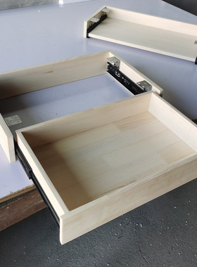 定制桌底抽屉抽拉滑板滑轨办公桌延伸加长工作台面键盘架安装吊装