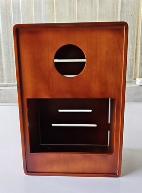 定制箱子PhotoBooth婚礼互动拍照机空箱体定做实木复古照相机外壳